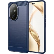 Защитный чехол UniCase Carbon для Honor 200 Pro - Blue: фото 1 из 8