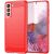 Защитный чехол UniCase Carbon для Samsung Galaxy S21 (G991) - Red: фото 1 из 9