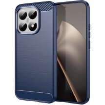 Захисний чохол UniCase Carbon для Xiaomi 15T - Blue: фото 1 з 8