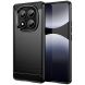 Защитный чехол UniCase Carbon для Xiaomi Redmi Note 14 Pro - Black (373503B). Фото 1 из 8
