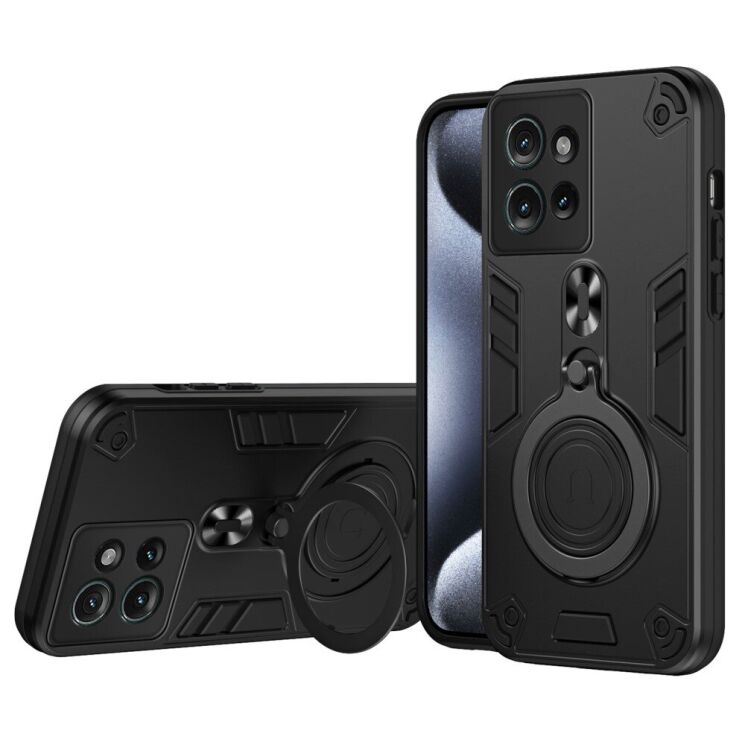Защитный чехол UniCase Cosmic Armor для Motorola Edge 50 - Black: фото 1 из 8