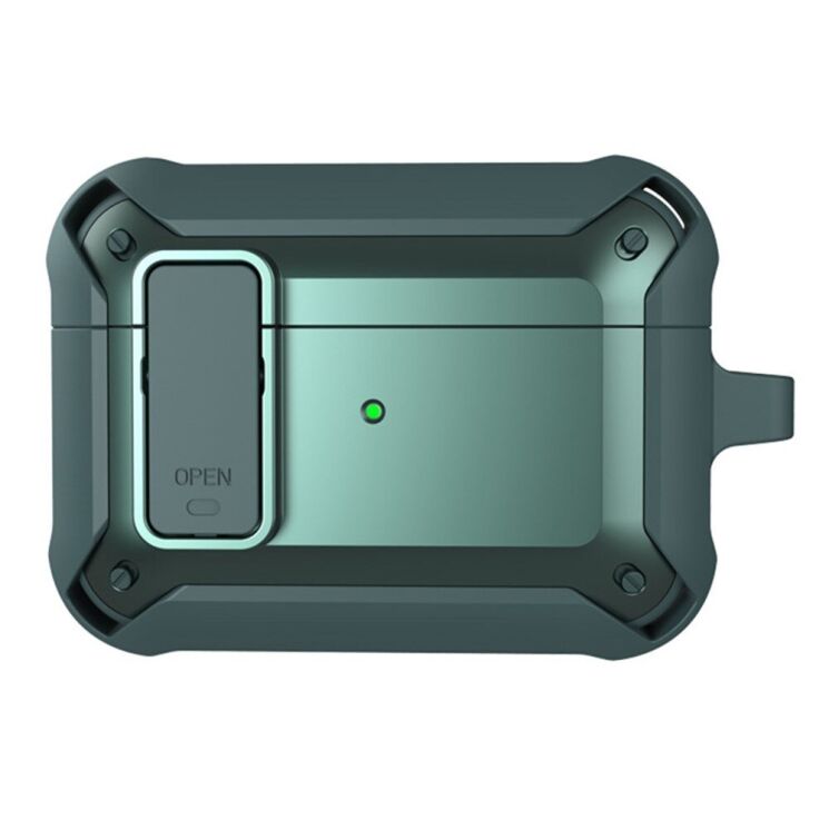 Защитный чехол UniCase Defender Cover для Apple AirPods Pro 2 - Green: фото 1 из 5
