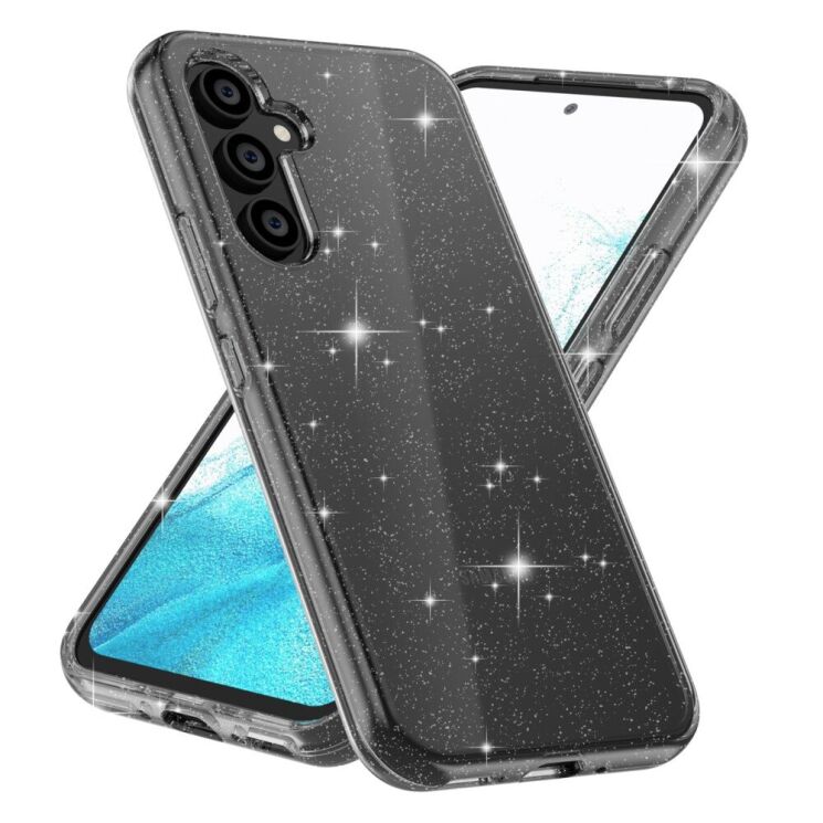 Защитный чехол UniCase Glitter Shell для Samsung Galaxy A54 (A546) - Grey: фото 7 из 9