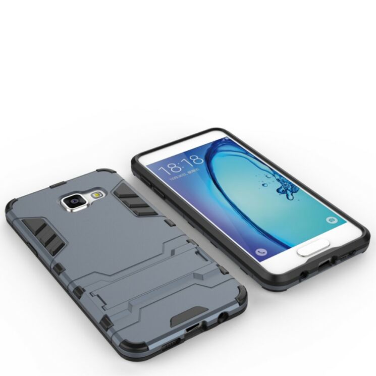 Защитный чехол UniCase Hybrid для Samsung Galaxy A3 2016 (A310) - Silver: фото 3 из 7