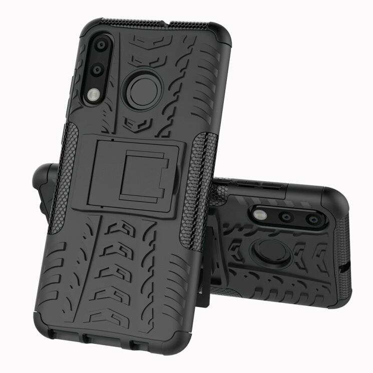 Защитный чехол UniCase Hybrid X для Huawei P30 Lite - Black: фото 2 из 10