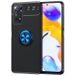 Защитный чехол UniCase Magnetic Ring для Xiaomi Redmi Note 11 Pro Global (4G/5G) / 11E Pro - Black / Blue (297314BL)