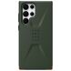 Захисний чохол URBAN ARMOR GEAR (UAG) Civilian для Samsung Galaxy S22 Ultra (S908) - Olive (289982O). Фото 1 з 11