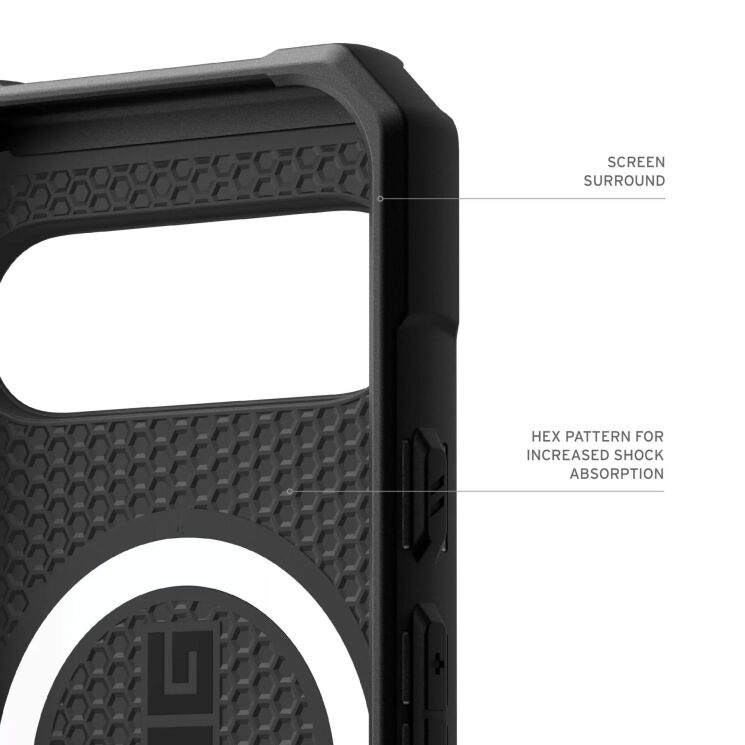 Защитный чехол URBAN ARMOR GEAR (UAG) Pathfinder Pro для Google Pixel 9 Pro - Black: фото 13 из 14