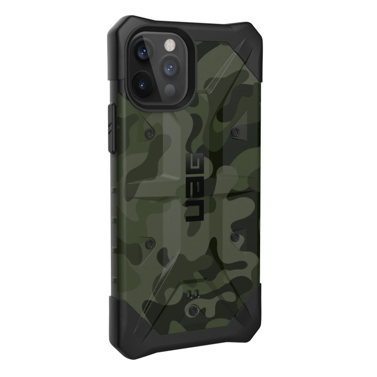 Защитный чехол URBAN ARMOR GEAR (UAG) Pathfinder SE для Apple iPhone 12 / iPhone 12 Pro - Forest Camo: фото 4 из 9