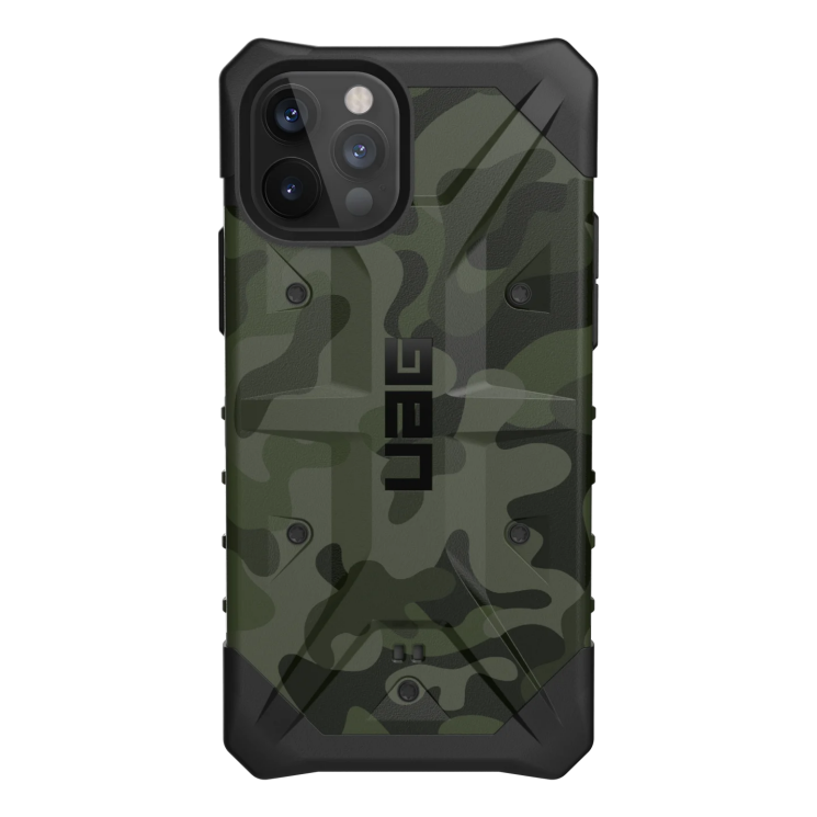 Защитный чехол URBAN ARMOR GEAR (UAG) Pathfinder SE для Apple iPhone 12 / iPhone 12 Pro - Forest Camo: фото 1 из 9