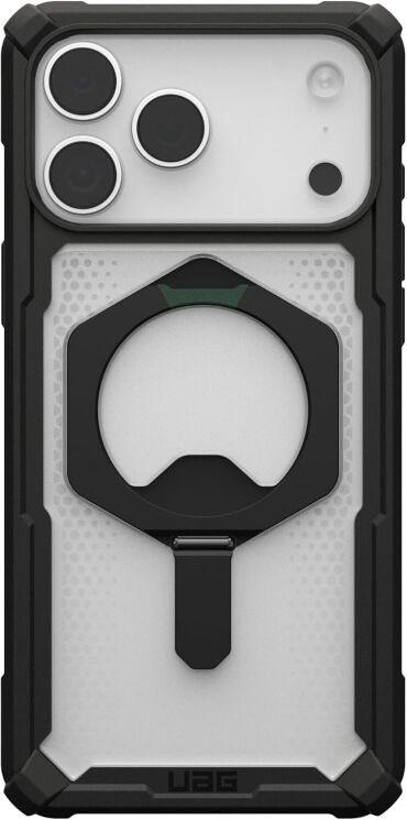 Захисний чохол URBAN ARMOR GEAR (UAG) Plasma XTE MagSafe для Apple iPhone 17 Pro Max (11452811404G) - Black / Clear: фото 2 з 7