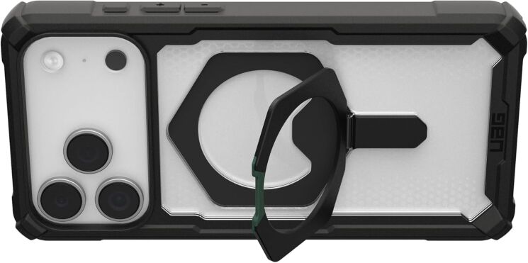 Захисний чохол URBAN ARMOR GEAR (UAG) Plasma XTE MagSafe для Apple iPhone 17 Pro Max (11452811404G) - Black / Clear: фото 4 з 7