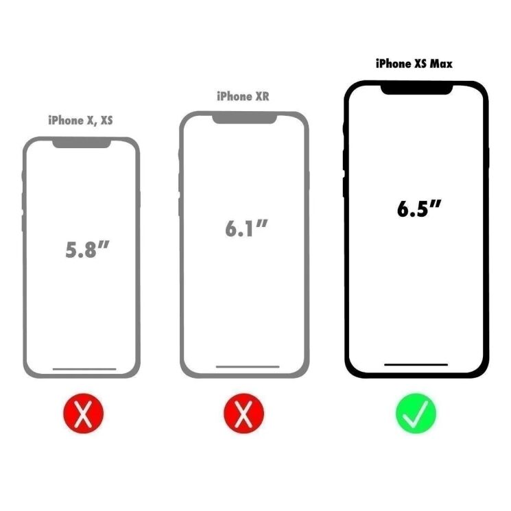 Защитный чехол Verizon Clarity Case для Apple iPhone XS Max (WTLSUNCLCOV) - Clear: фото 2 из 2