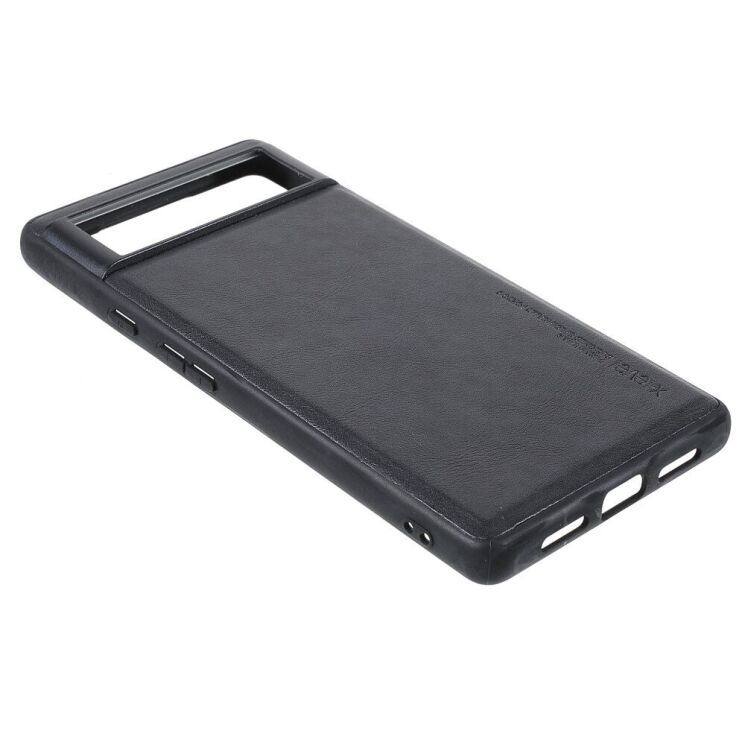 Защитный чехол X-LEVEL Leather Back Cover для Google Pixel 6 - Black: фото 4 из 9