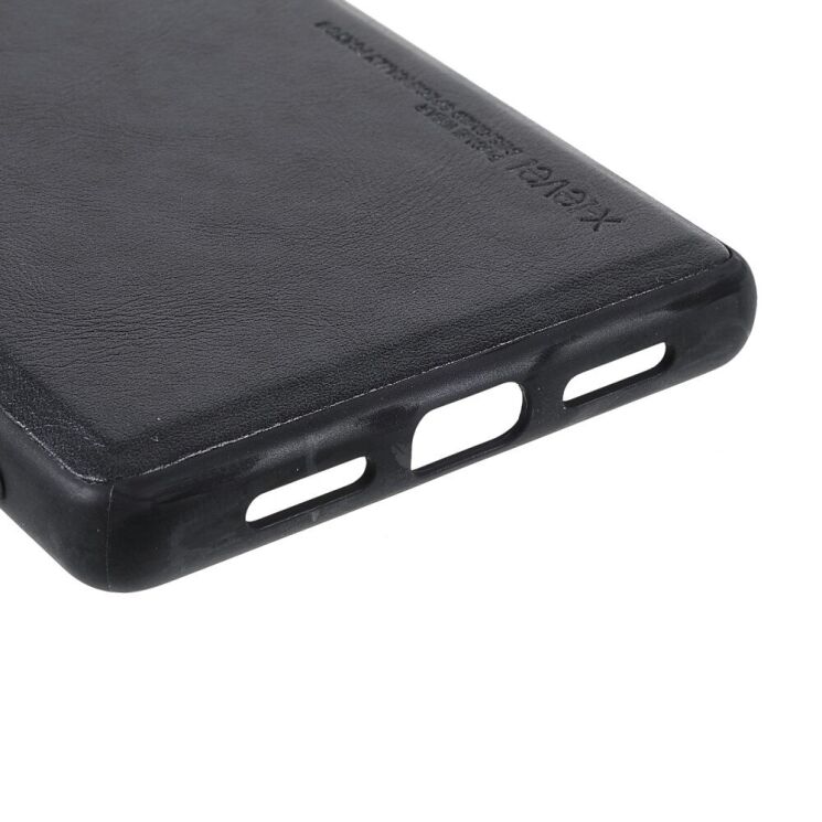 Защитный чехол X-LEVEL Leather Back Cover для Google Pixel 6 - Black: фото 5 из 9