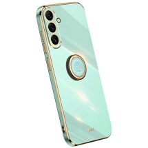 Захисний чохол XINLI Porcelain Ring для Samsung Galaxy A57 (A576) - Cyan: фото 1 з 5