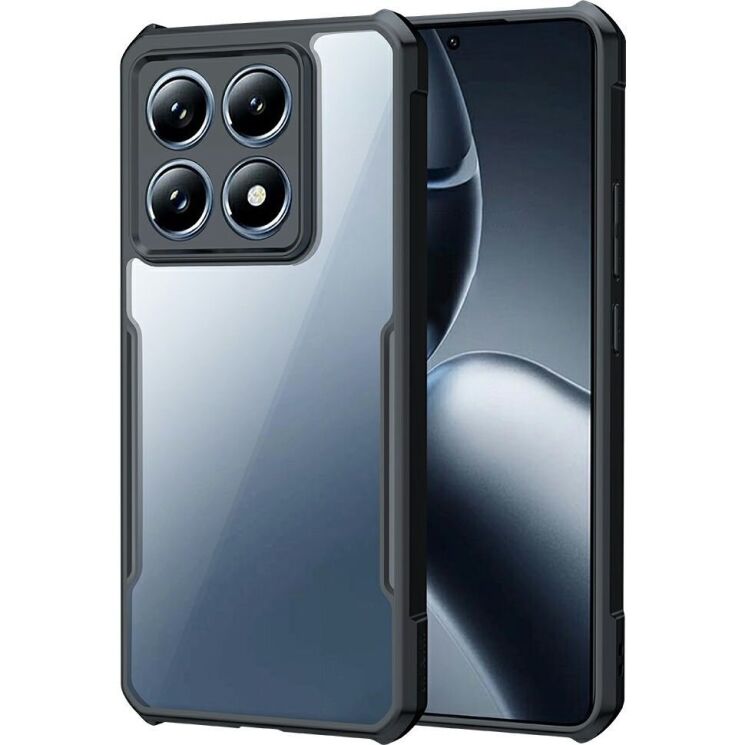 Защитный чехол XUNDD Rugged Case для Xiaomi 14T Pro - Black: фото 1 из 15
