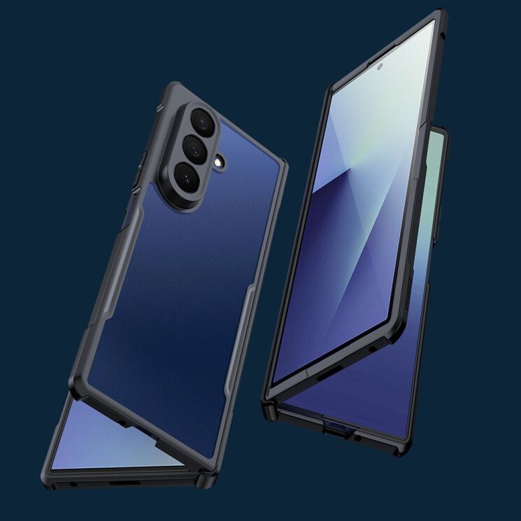 Защитный чехол XUNDD Rugged Case (FF) для Samsung Galaxy Fold 7 - Black: фото 2 из 11