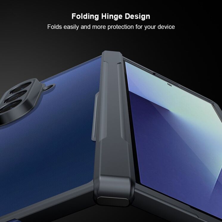 Защитный чехол XUNDD Rugged Case (FF) для Samsung Galaxy Fold 7 - Black: фото 8 из 11