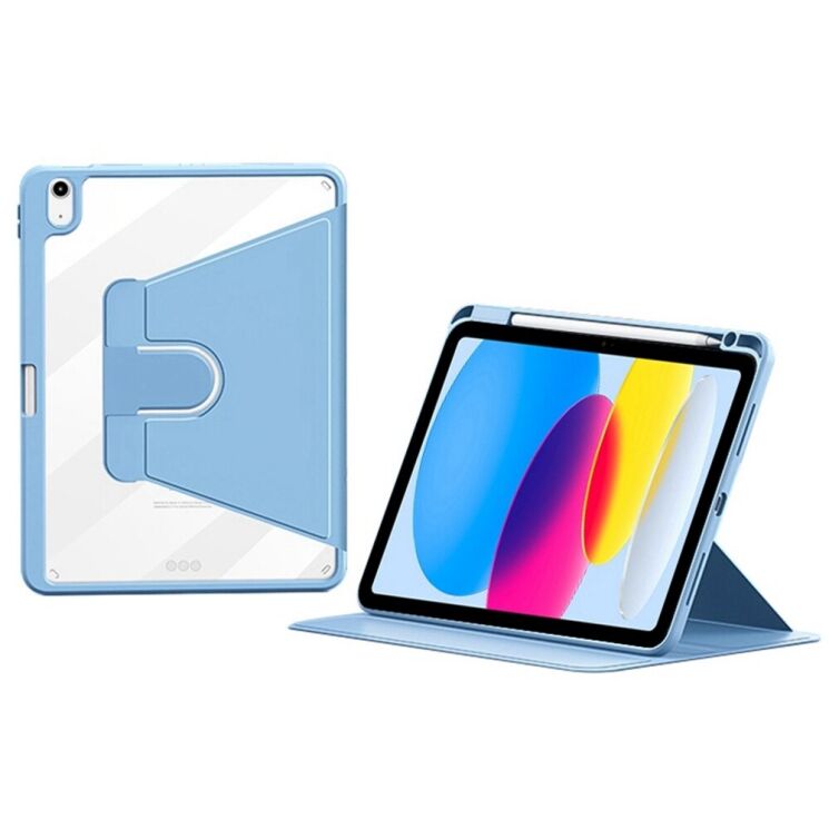 Защитный чехол ZGA Mingpai Series для iPad 11 (2025) / iPad 10.9 (2022) - Sky Blue: фото 1 из 7