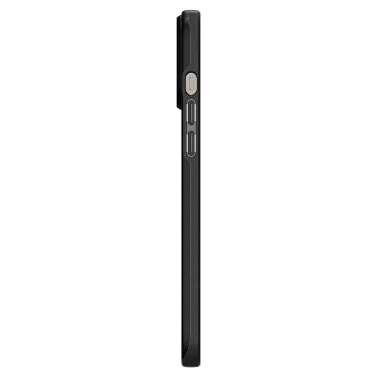 Защитный чехол Spigen (SGP) Thin Fit для Apple iPhone 13 Pro Max (ACS03191) - Black: фото 7 из 14