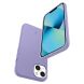 Защитная накладка Spigen (SGP) Silicone Fit для Apple iPhone 13 - Iris Purple (287148V). Фото 2 из 19