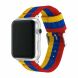 Ремінець UniCase Nylon для Apple Watch 46 / 45 / 44 / SE 44 / 42 (Series 1-3) / Ultra / Ultra 2 / Ultra 3 - Yellow / Blue / Red (251303D). Фото 2 з 4