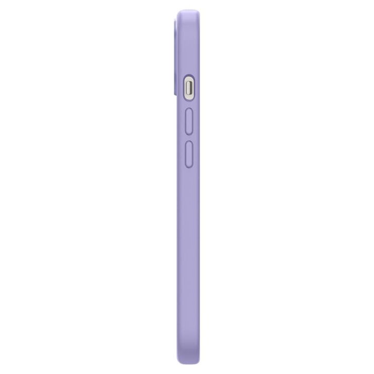 Защитная накладка Spigen (SGP) Silicone Fit для Apple iPhone 13 - Iris Purple: фото 6 из 19