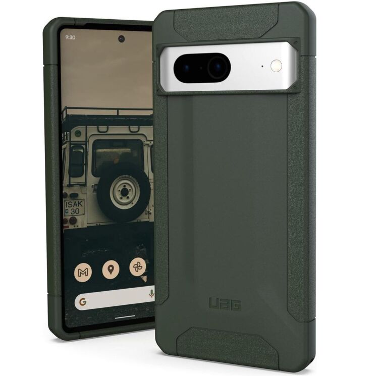 Защитный чехол URBAN ARMOR GEAR (UAG) Scout для Google Pixel 7 (614001117272) - Olive Drab: фото 2 из 9
