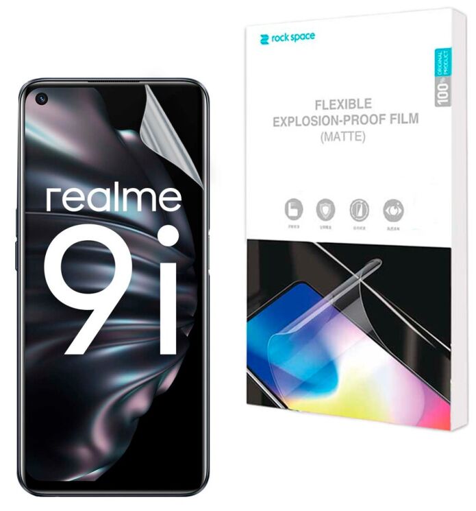 Антиблікова плівка на екран RockSpace Explosion-Proof Matte для Realme 9i: фото 1 з 8