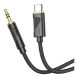 AUX-кабель Hoco UPA30 Friend Type-C to 3.5mm (1m) - Black (896347B). Фото 2 из 6
