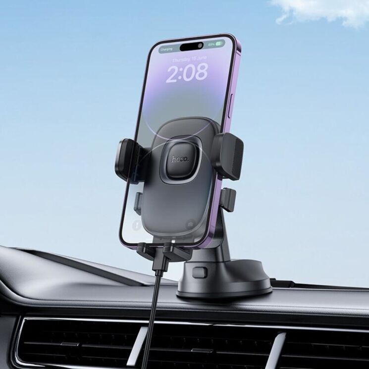 Автомобильный держатель Hoco H76 - Black: фото 7 из 8