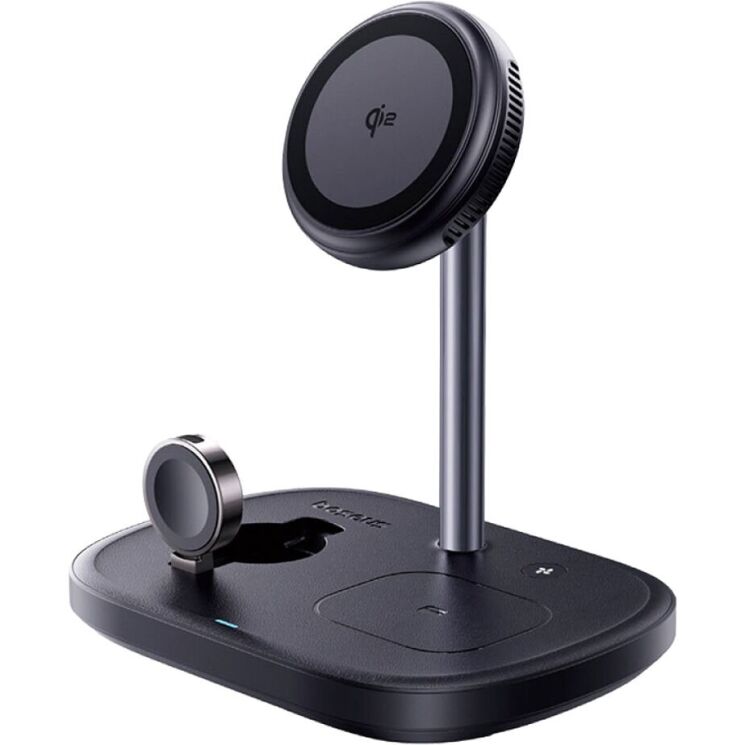 Беспроводное зарядное устройство Baseus EnerFill FS41 3 in 1 22.5W (P10281904123-01) - Black: фото 1 из 20