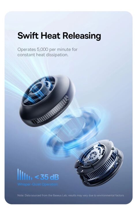 Беспроводное зарядное устройство Baseus EnerFill FS41 3 in 1 22.5W (P10281904123-01) - Black: фото 12 из 20