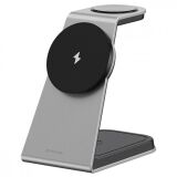 Бездротовий зарядний пристрій Proove Omni Power 3 in 1 - Gray: фото 1 з 3