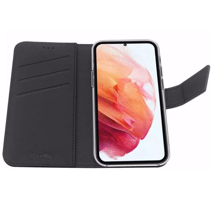 Чехол Celly Wallet Case для Samsung Galaxy S23 Plus (S916) WALLY1034 - Black: фото 3 из 3