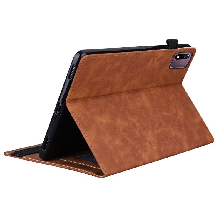 Чохол Deexe Business Style для Xiaomi Pad 9 Pro Max - Brown: фото 4 з 8