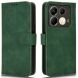 Чехол Deexe Classic Wallet для Infinix Note 40 - Green (351413G). Фото 1 из 6