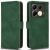 Чехол Deexe Classic Wallet для Infinix Note 40 - Green: фото 1 из 6