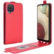 Чехол Deexe Flip Case для Samsung Galaxy A12 (A125) / A12 Nacho (A127) - Red (260320R)