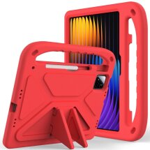 Чохол Deexe KickStand Cover для Xiaomi Pad 7 / 7 Pro - Red: фото 1 з 7