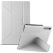 Чeхол Deexe Origami Series для Samsung Galaxy Tab S9 / S9 FE / S10 FE (X710/716/510/516/520/526) - Grey (333047H)