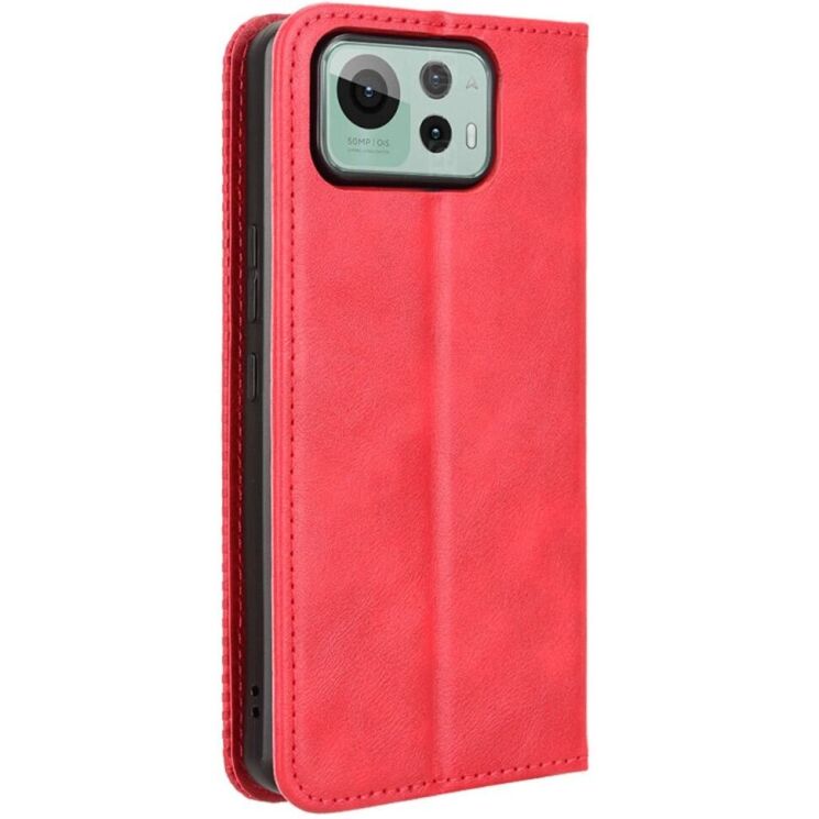 Чехол Deexe Retro Style для ASUS Zenfone 12 Ultra - Red: фото 6 из 7