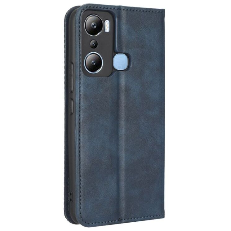 Чохол Deexe Retro Style для Infinix Hot 20i (X665E) - Blue: фото 8 з 9