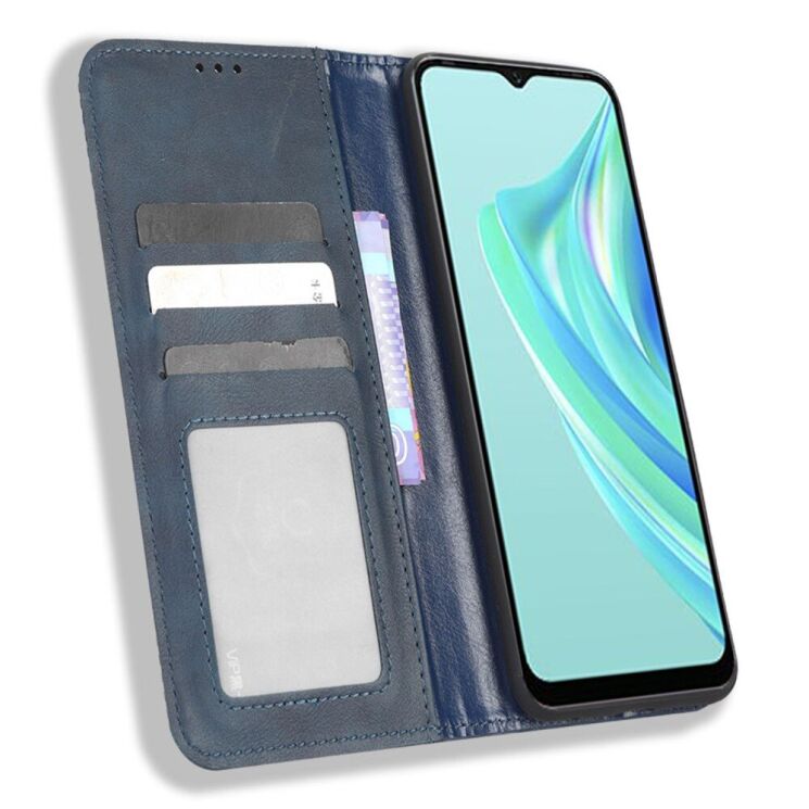 Чохол Deexe Retro Style для Infinix Hot 20i (X665E) - Blue: фото 3 з 9