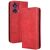 Чохол Deexe Retro Style для Motorola Edge 50 Fusion - Red: фото 1 з 7