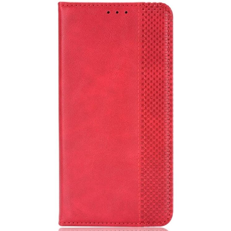Чехол Deexe Retro Style для Motorola Edge 50 Fusion - Red: фото 5 из 7