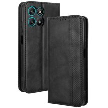 Чохол Deexe Retro Style для Motorola Moto G57 / G57 Power / G67 Power - Black: фото 1 з 18