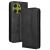 Чехол Deexe Retro Style для Motorola Moto G86 - Black: фото 1 из 15