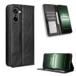 Чохол-книжка Deexe Retro Style для OnePlus Nord CE 5 / Ace 5 Racing - Black (387600B)